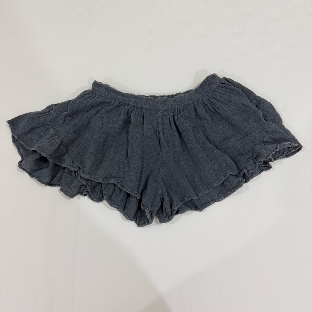 Jen's Pirate Booty Womens Short Shorts Pull On Flowy Lounge Coastal Surfer  Xs